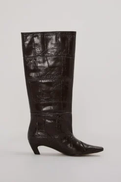 ALIAS MAE CRAWFORD BOOT CHOC CROC