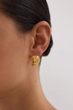 AMBER SCEATS KONA EARRING GOLD