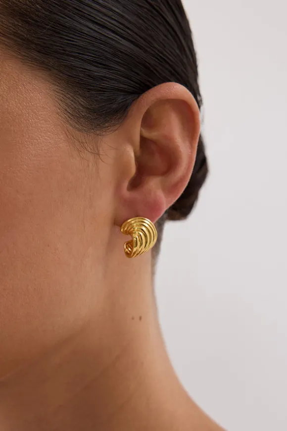 AMBER SCEATS KONA EARRING GOLD