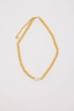 AMBER SCEATS LIORA NECKLACE GOLD