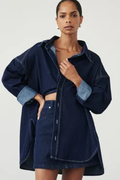 ASHTON INDIGO DENIM SHIRT