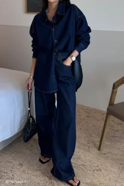 ASHTON INDIGO DENIM SHIRT