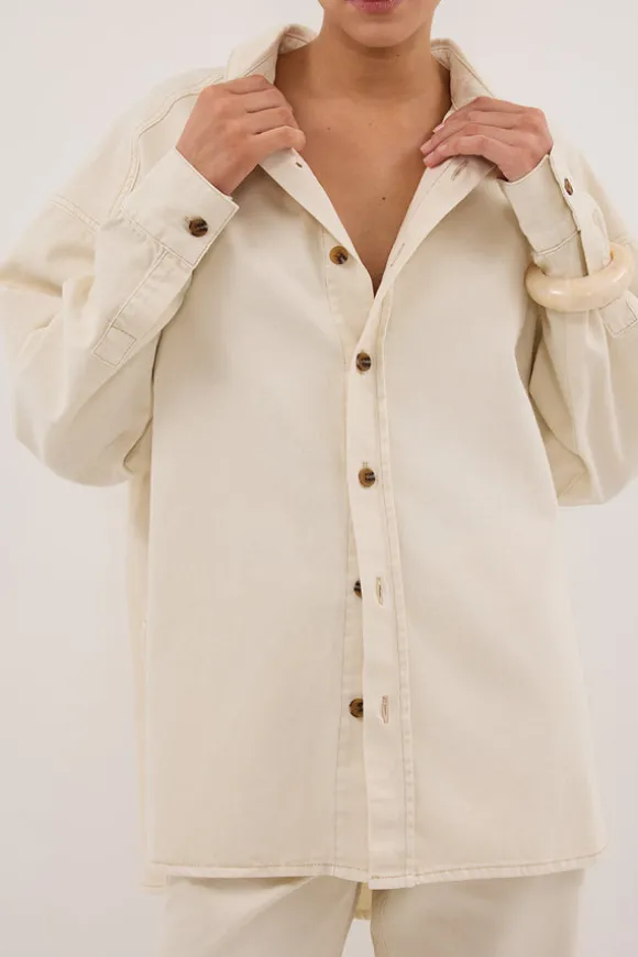 ASHTON NATURAL DENIM SHIRT