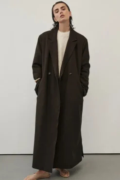 BENTLEY CHOCOLATE OVERSIZED COAT