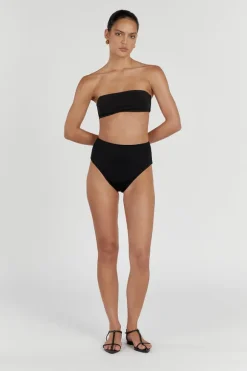 CALLIE BLACK HIGH WAISTED BRIEF