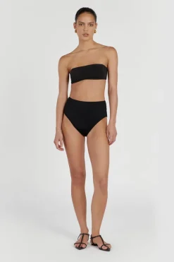 CALLIE BLACK HIGH WAISTED BRIEF