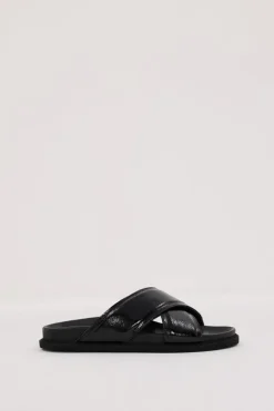 DOF STUDIOS BLACK ROSA SANDAL