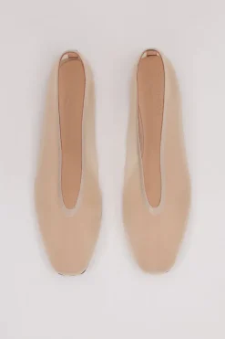 DOF STUDIOS MAISON NUDE MESH BALLET FLAT