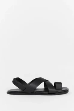 D.O.F STUDIOS PIA BLACK SANDAL