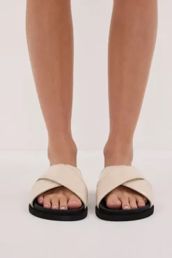 DOF STUDIOS ROSA SANDAL IVORY