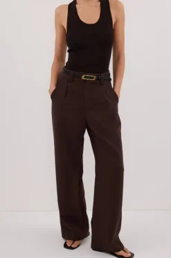 ELLE DARK CHOCOLATE PANT