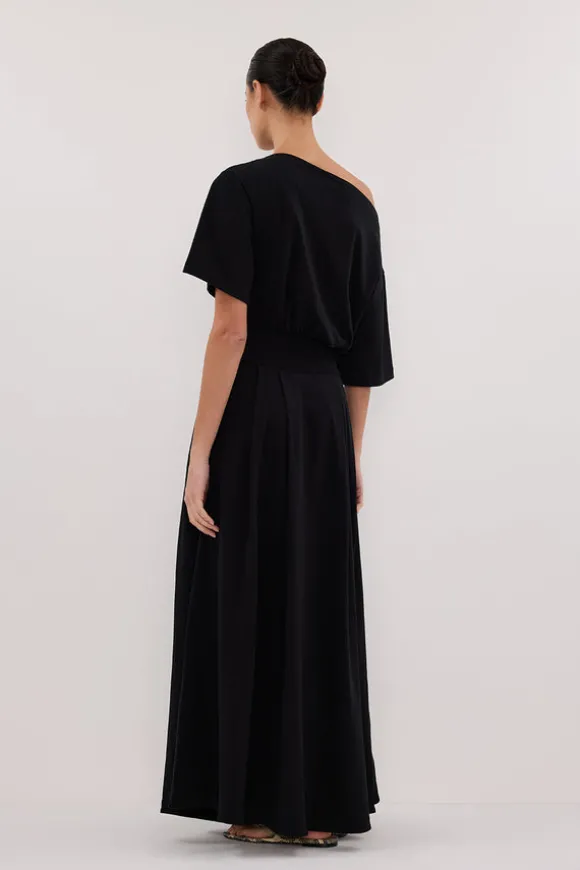 ESME BLACK ASYM MAXI DRESS