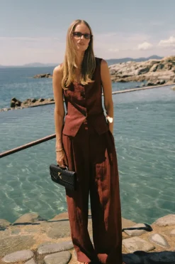 FRAN SAHARA LINEN PANT