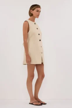 FRANKIE OAT TWEED TUNIC VEST