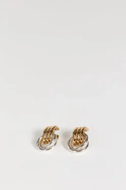 HEAVEN MAYHEM MINI KNOT MIXED EARRING
