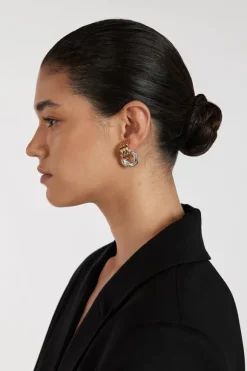 HEAVEN MAYHEM MINI KNOT MIXED EARRING