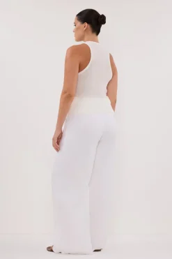 HOLDEN WHITE LINEN PANT