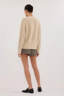 HUGO CLAY KNIT CARDIGAN