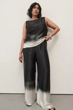 HUXLEY OMBRE SILK PANT