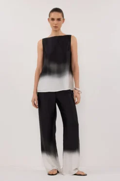 HUXLEY OMBRE SILK PANT