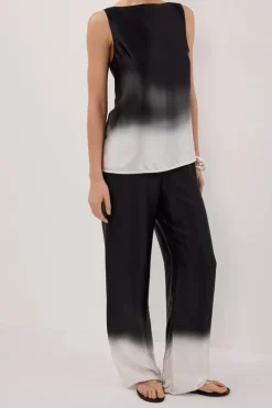 HUXLEY OMBRE SILK PANT