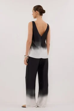 HUXLEY OMBRE SILK PANT