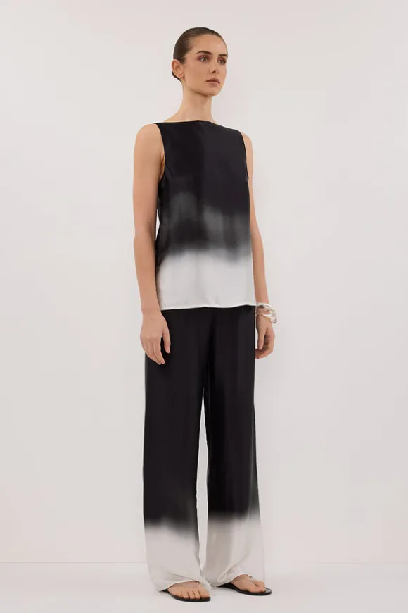 HUXLEY OMBRE SILK TOP