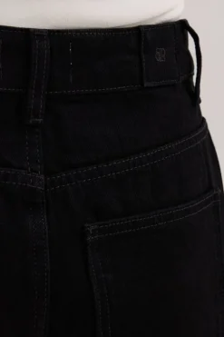 JACK JET BLACK DENIM BERMUDA SHORT