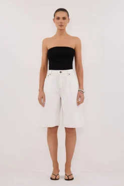 JACK WHITE DENIM BERMUDA SHORT