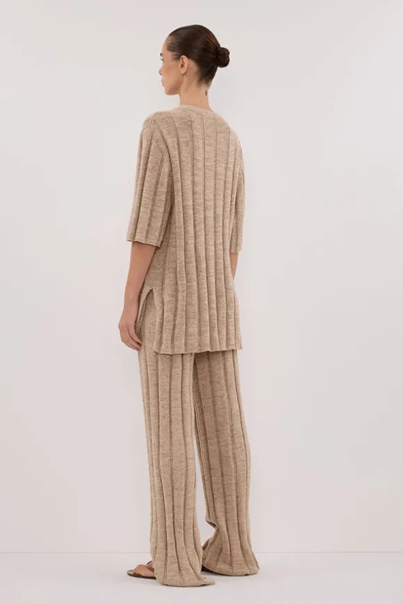 JAZZ NATURAL BUTTON KNIT SHIRT