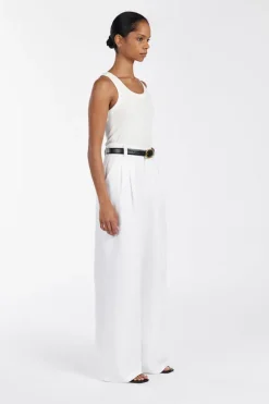 LEE OFF WHITE KNIT TANK