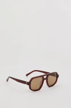 LUV LOU THE BANKS CHERRY SUNGLASSES