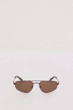 LUV LOU THE HARVEY BRONZE SUNGLASSES
