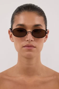 LUV LOU THE JEAN BRONZE SUNGLASSES
