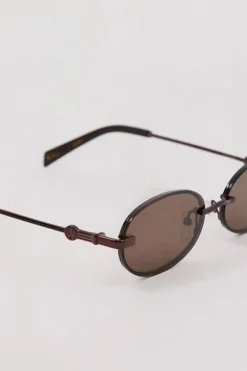 LUV LOU THE JEAN BRONZE SUNGLASSES
