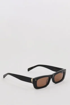 LUV LOU THE TOMMY BLACK SUNGLASSES