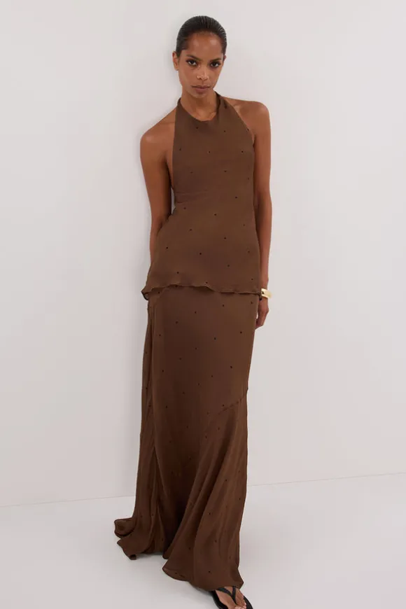 MELROSE FONDANT MIDI SKIRT