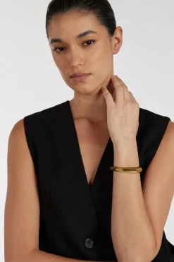MÉGA CLASSIC GOLD CUFF BRACELET