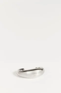 MÉGA WAVE STERLING SILVER CUFF BRACELET