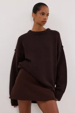 NIEVE CHOCOLATE MINI SKORT