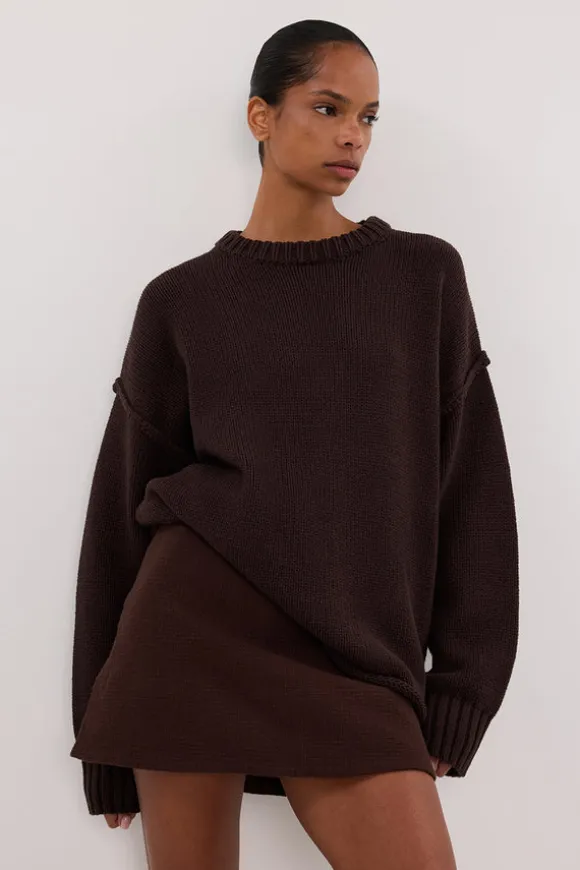 NIEVE CHOCOLATE MINI SKORT
