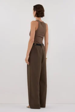 NINA CLOVER RACER KNIT TANK