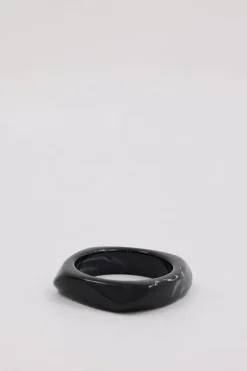 NOAH THE LABEL BLACK RESIN BANGLE