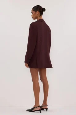 PRUE WALNUT OVERSIZED BLAZER