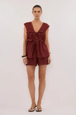 QUINN SAHARA LINEN SHORT