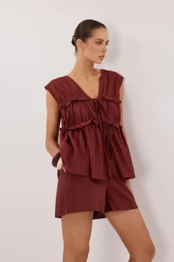 QUINN SAHARA LINEN SHORT
