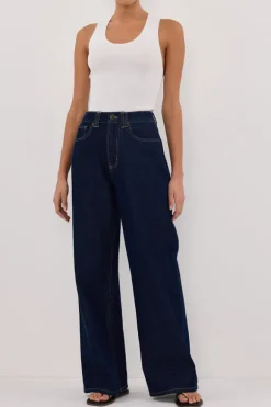 REAGAN 2.0 INDIGO SLOUCHY JEAN