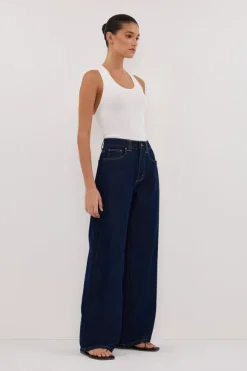 REAGAN 2.0 INDIGO SLOUCHY JEAN