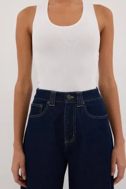 REAGAN 2.0 INDIGO SLOUCHY JEAN