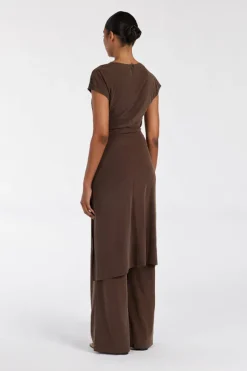 RIO BITTER CHOC WIDE LEG MODAL PANT